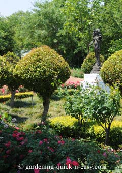 formal garden design