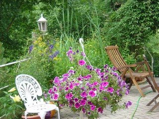 Floral Sitting Area